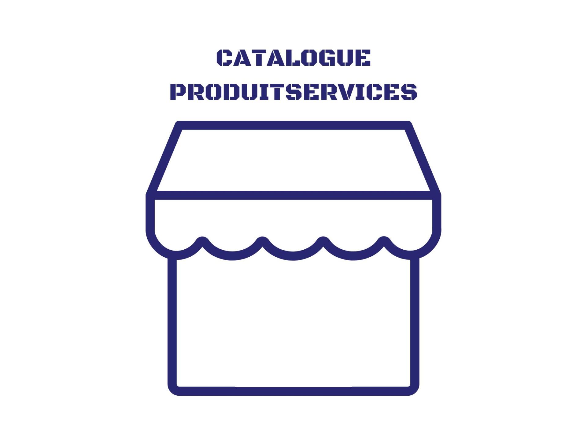 CATALOGUE PRODUITSERVICES